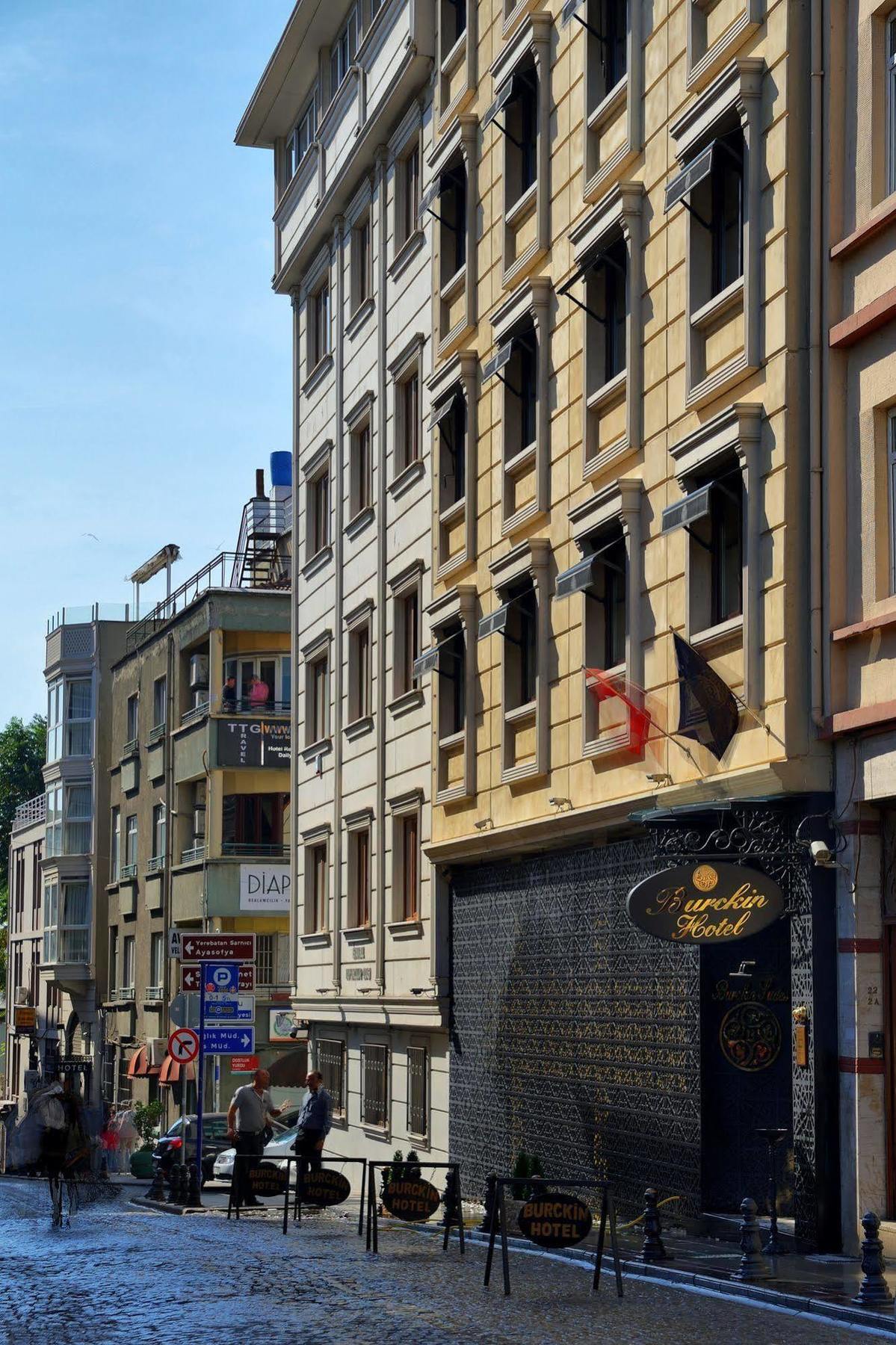 Burckin Hotel Istambul Exterior foto